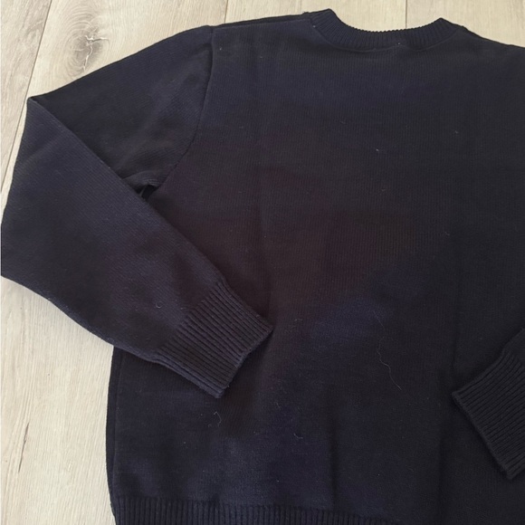 North Broward Preparatory School Navy Sweater - Picture 7 of 7